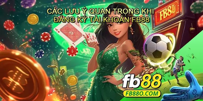 Các Lưu Ý Quan Trọng Khi Đăng Ký Fb88