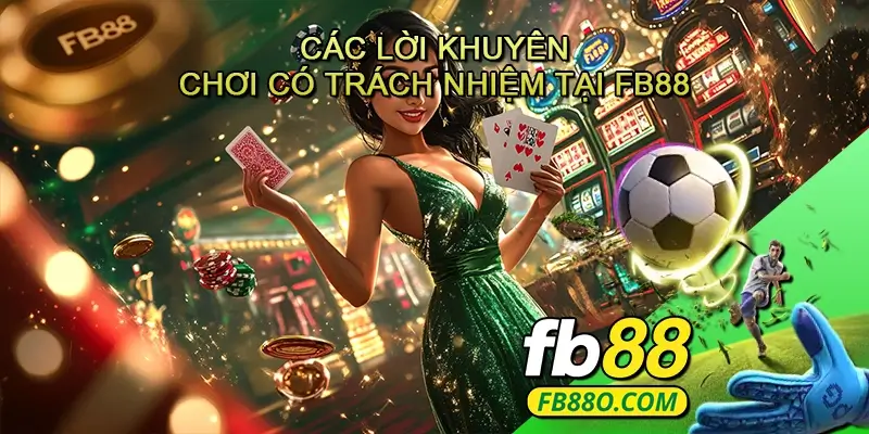 Các lời khuyên của bạn chơi có trách nhiệm tại Fb88