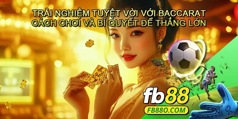 Trải nghiệm tuyệt vời với Baccarat - Cách chơi và bí quyết để thắng lớn